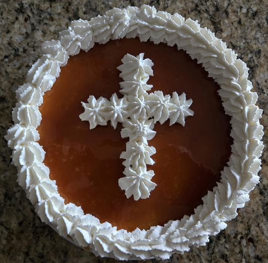 "Dead Sea" Salted Caramel Cheesecake